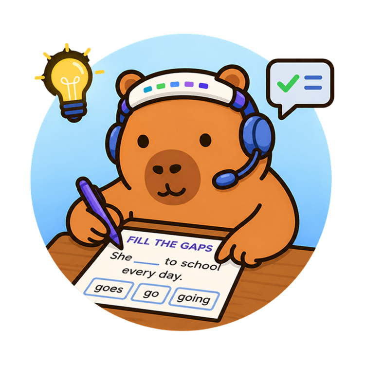 تمارين ملء الفراغات لامتحان Inburgering